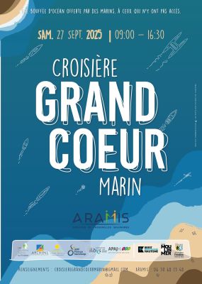 L'édition 2025 de la Croisière Grand Cœur Marin est lancée